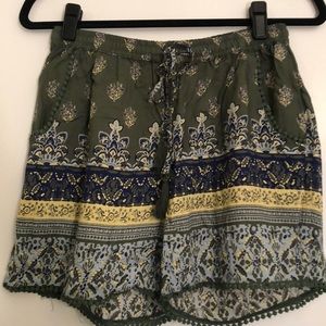 Bleu Rain Linen Shorts